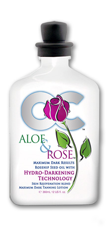 OC Aloe & Rose Tanning Lotion
