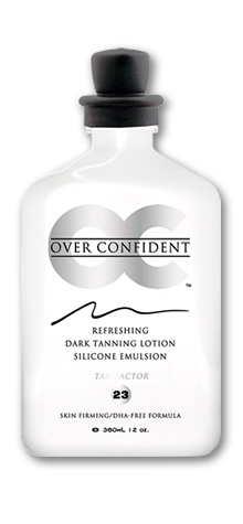 OC Over Confident Tanning Lotion